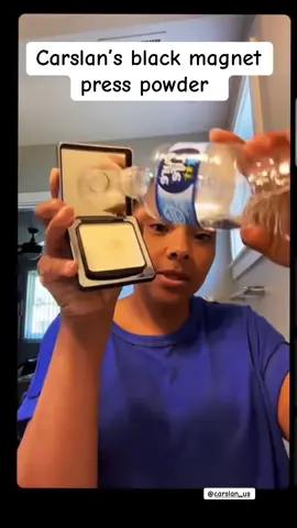 This viral press powder is waterproof & sweatproof. I've been LOVINGGG the NEW @carslan_us 2.0 loose powders I'm using the shade 02 #carslan #carslanpowder #carslanloosepowder #carslanpressedpowder #newmakeup