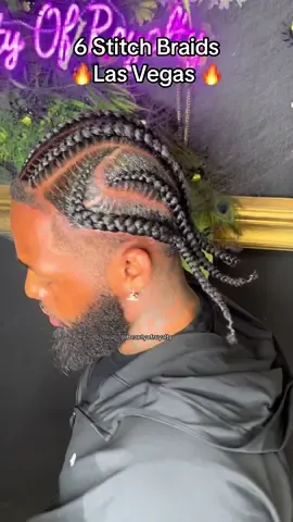 MENS 6 STITCHED BRAIDS 🙌🏽 🔥🔥 🔥🔥🔥🔥🔥🔥🔥🔥🔥🔥 Men’s 6 Stitched braids 🔥 1-2 hours 🔥  Thank you for choosing BeautyofRoyalty 💕🙏🏽 #stitchedbraids #braids#6stitchedbraids#lasvegashairstylist #menbraids 