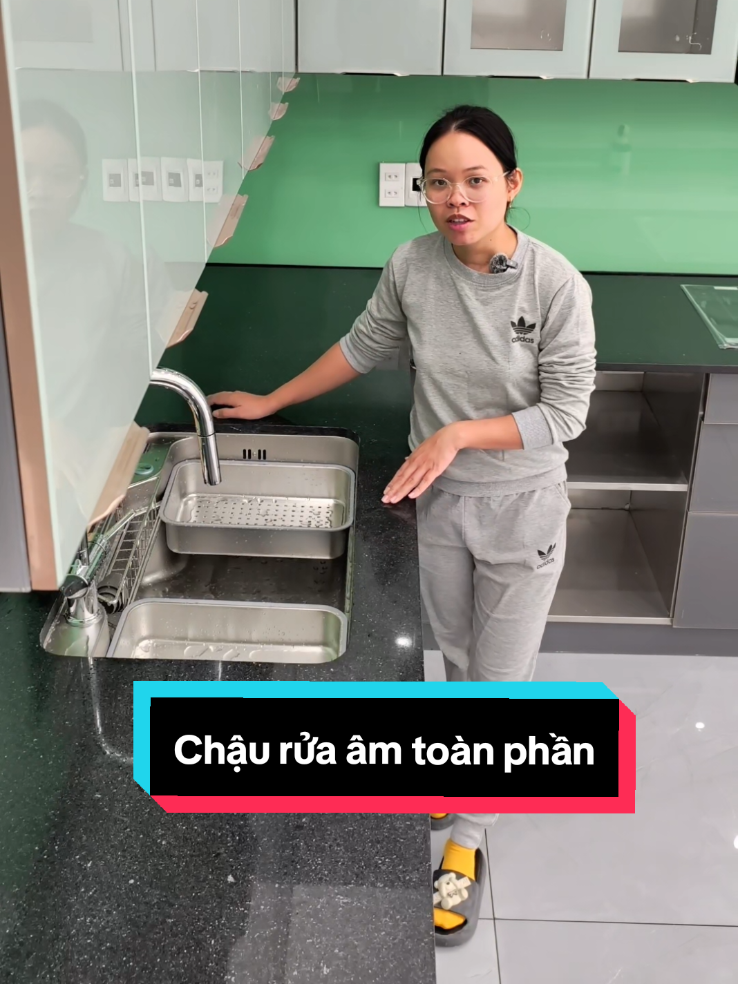 Lưu ý khi lắp chậu rửa âm toàn phần.  tránh bị lỗi #chuoibapfamily #kinhnghiemxaynha #xaynha #landauxaynha 