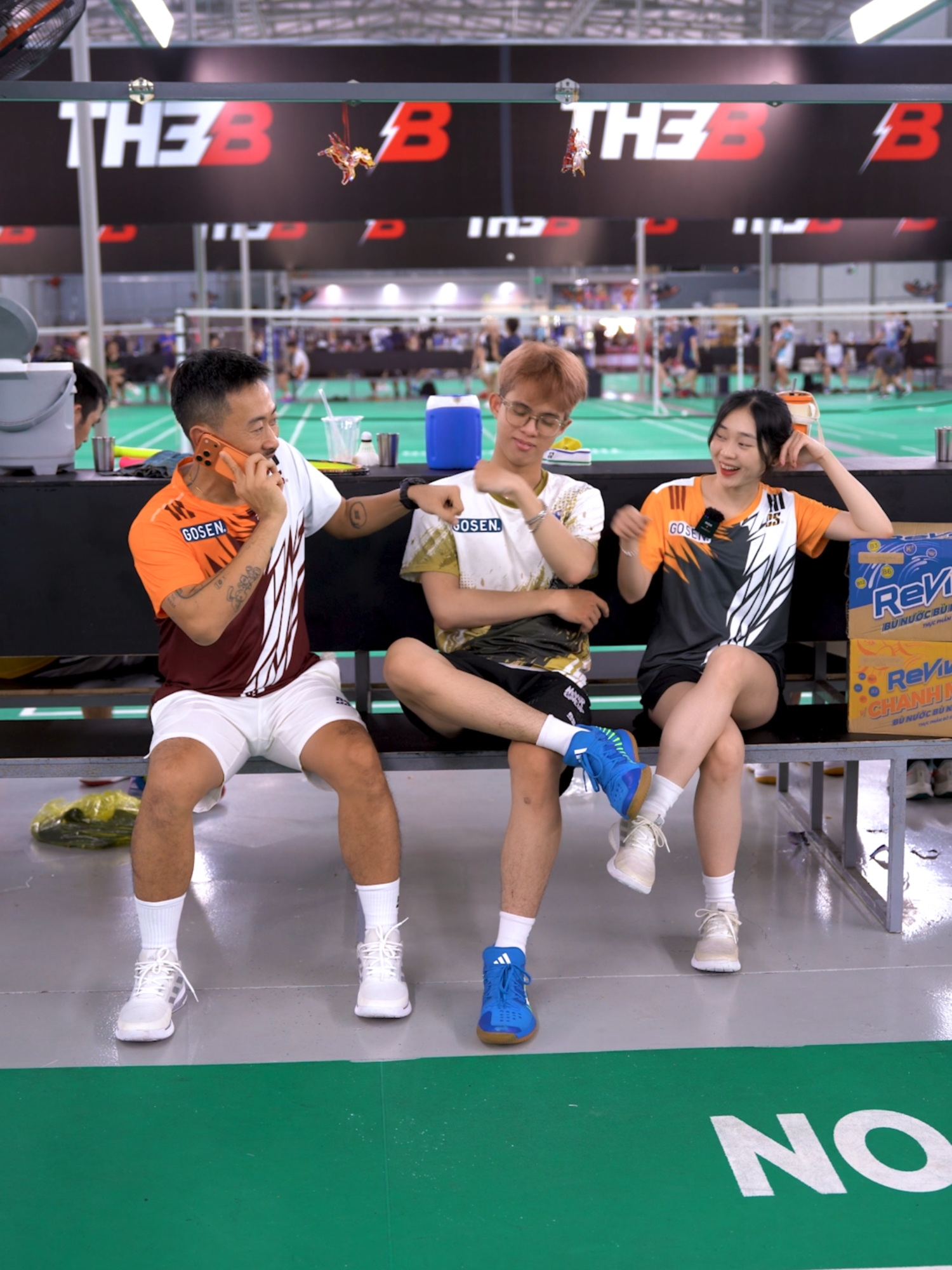 2 Thùng oki á @tuyetnga19 @lexuantung0804 #3thaytroduide #dssport #gosen