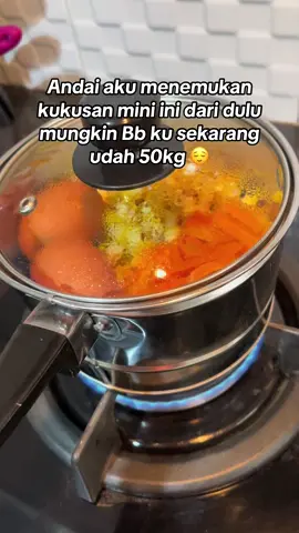 Yaaa kan 😌 gak ribet lagi 🫢#kukusan #kukusanmini #diet 