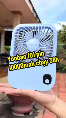 Yoobao f01 pin 10000 mah chạy 36h gió mạnh @Út Muội89  @Xí Muội ❤️❤️  @Xí Muội ❤️❤️  @Xí Muội ❤️❤️ #xuhuongtiktok #quattichdiendeban #quattichdienmini #giadungtienloi #yoobao 