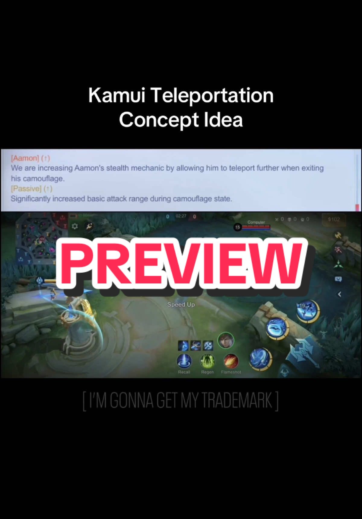 This is concept idea of how Aamon new buff could work.  #mlbb #aamon #obito #mlbbcreatorcamp #leaks  