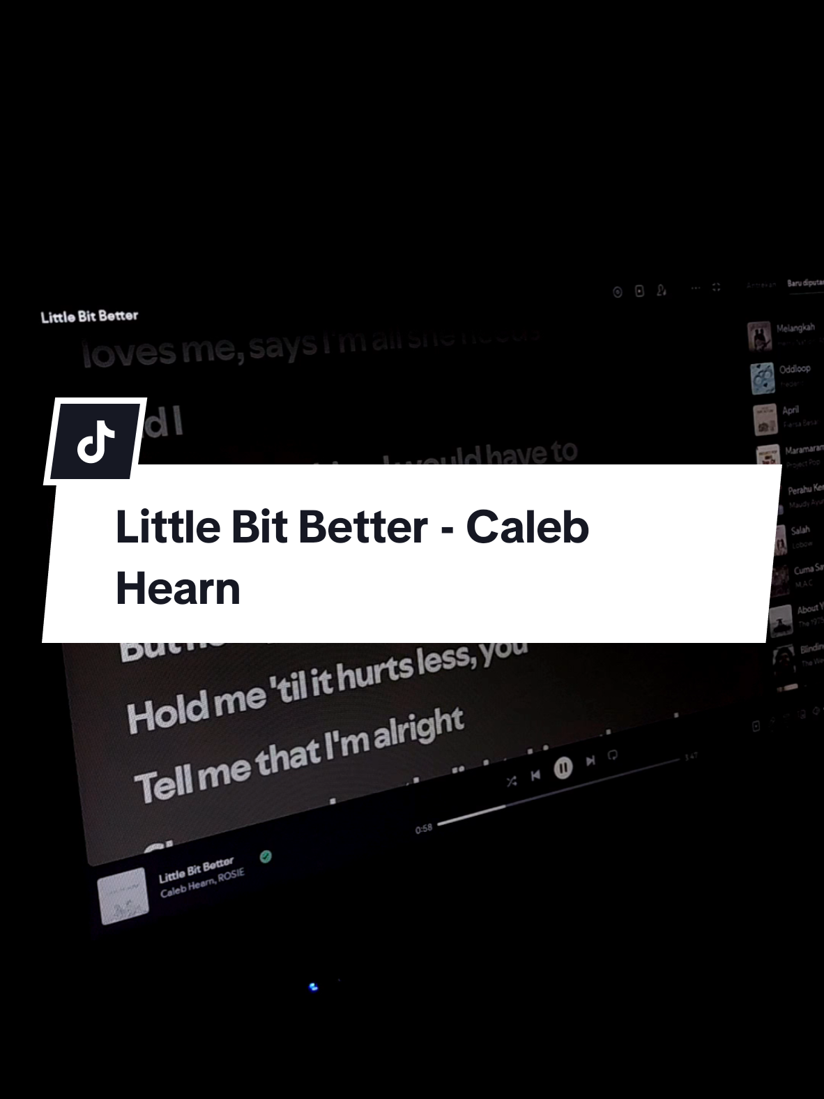 Little Bit Better - Caleb Hearn  #Songlyrics #Littlebitbetter #Calebhearn #Spotify 