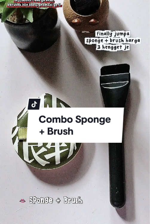 #combo #sponge #brush #racuntiktok