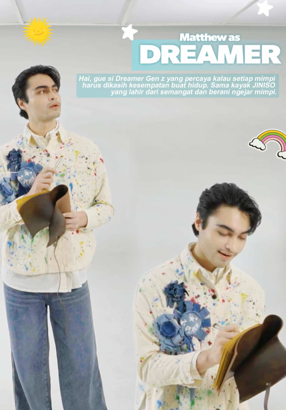 Gen 7 is here! 💫 Tujuh karakter, tujuh kepribadian, satu semangat yang sama💙 Karakter mana nih yang jadi favorit kamu?😍 #JINISO #jinisoemangkeren #JINISO7th #Gen7JINISO #SevenYearsStrong 