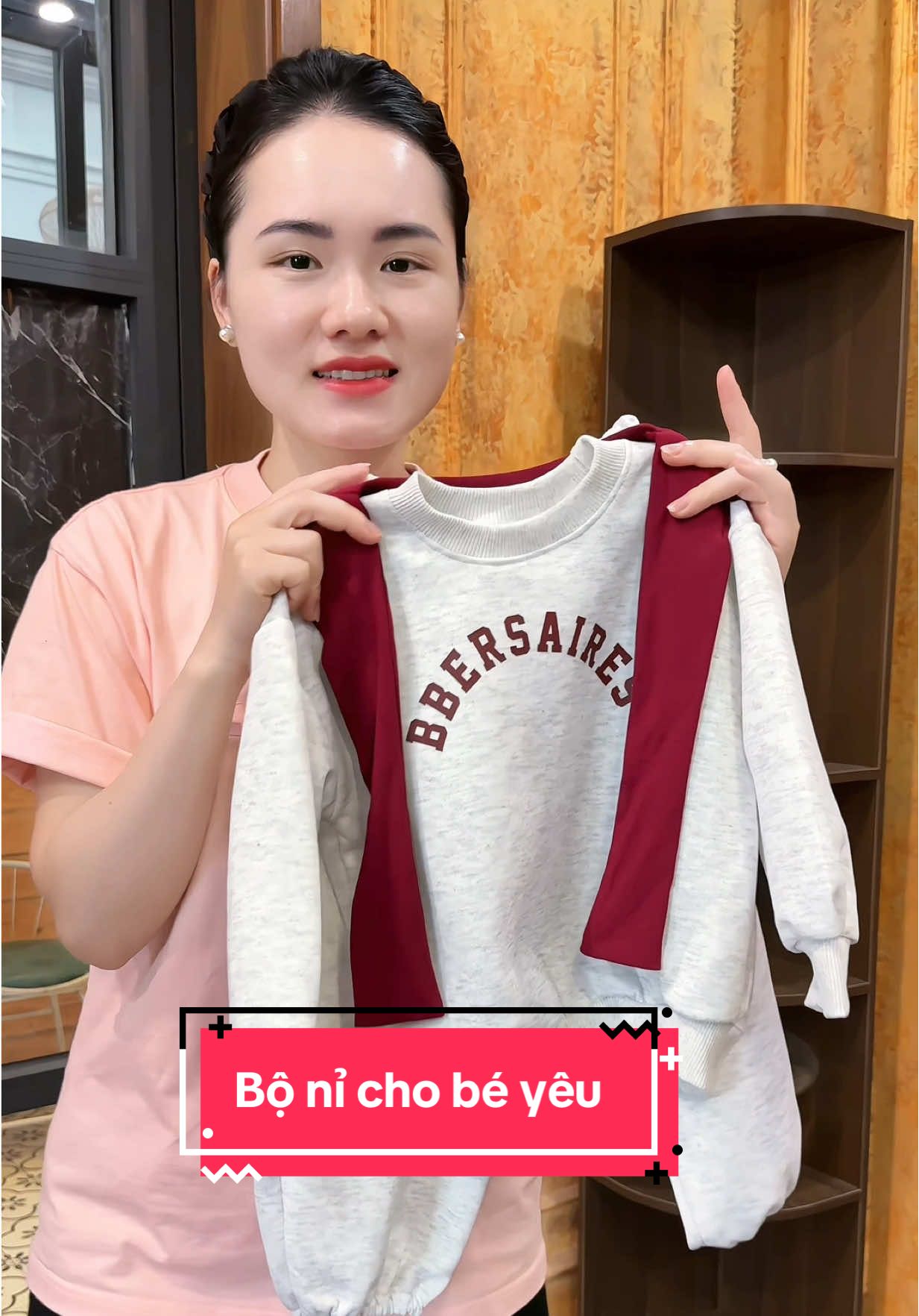 Bộ nỉ cho bé#duongnhim #quanaotrecon #bonichobe #bodaitaychobe 