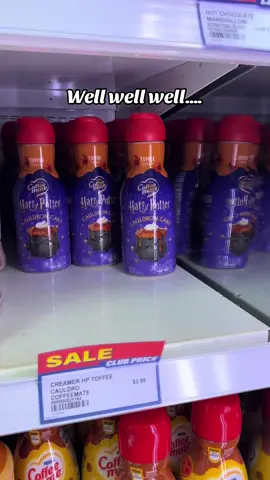 USAG Bavaria #Hohenfels Commissary is on the map now! 👀 Look at what we have FINALLY  #harrypotter #viral #coffeecreamer #commissary  @Coffee mate 