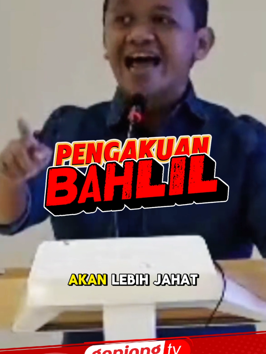 Bahlil Lahadalia mengaluarkan kalimat yang mengakui dirinya jahat setelah menjadi pejabat. Saat ini Bahlil sebagai Menteri ESDM dan juga Ketua Umum Partai Golkar serta Ketua Pemuda Masjid Dunia. Gimana menurut kalian? .#bahlillahadalia #viral #fyp #pejabatviral #viralvideo @Sumbar_bakaba @infopdgcom 
