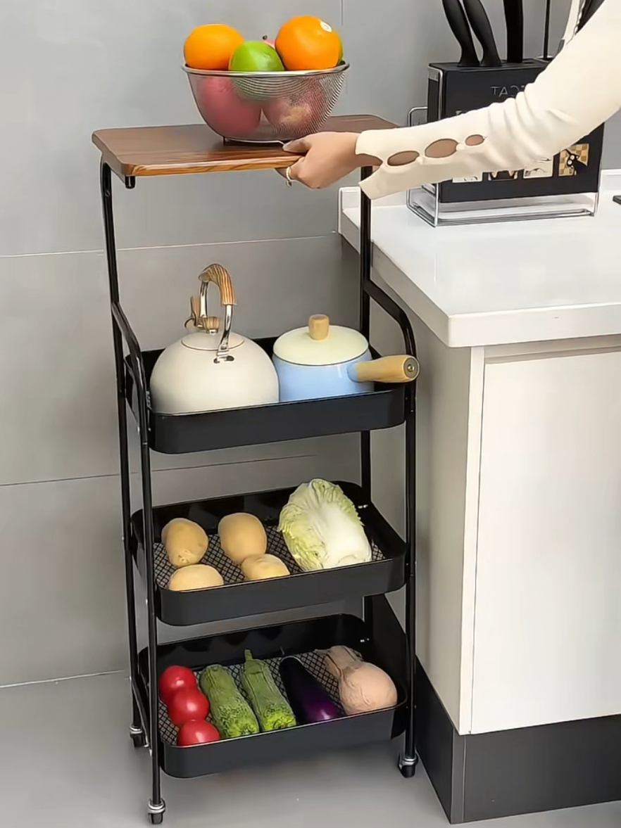 Kệ để đồ đa năng nhiều tầng, trái cây và rau củ... trở nên gọn gàng ngăn nắp hơn khi đặt chúng lên kệ-! #kededo#kededodanang#kededonhabep#kedungdo#xuhuong