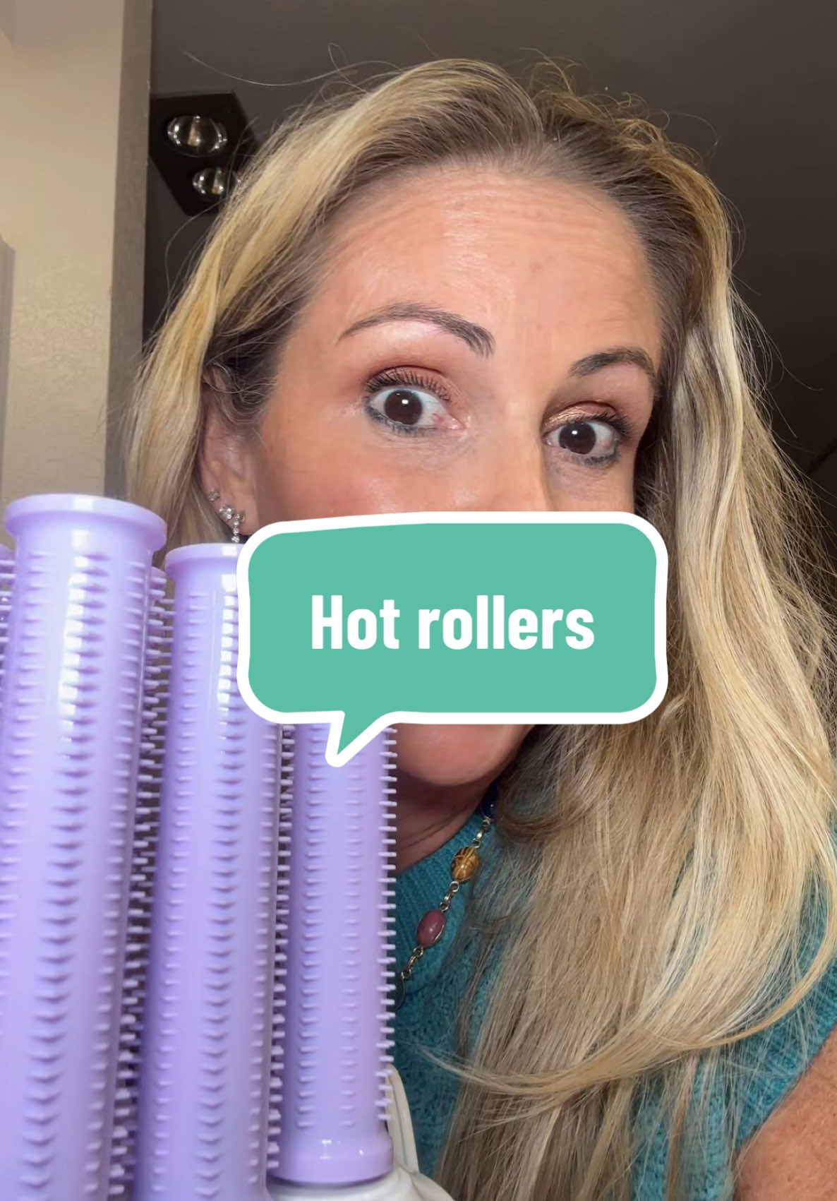Have you tried a set of hot rollers yet? 💁‍♀️ This bundle from QVC comes with 12 long rollers, a carrying case, and strong clips — everything you need for a full, voluminous style. I was able to do my entire head with this set! The results are bouncy, effortless curls that look like a salon blowout. Inventory is super low (less than 100 left!), so grab it while you can! 🔥✨ @QVC, Inc #qvcloyaltyprogram  #HotRollers #QVCFinds #HairTools #SalonHairAtHome #BeautyMustHaves #HairInspo #GetReadyWithMe #HairCare #TikTokShopBeauty #TikTokShopFinds #VoluminousHair #CurlGoals #TikTokShopBlackFriday #TikTokShopCyberMonday