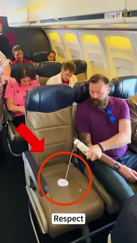 Karma on the plane#respect #understanding #karma #bekind #usa #fyp 