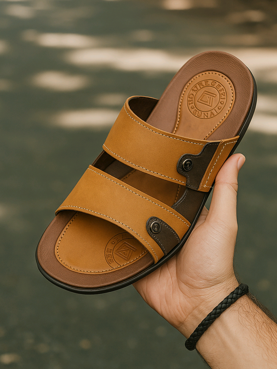 Zeger footwear sandal kulit pria Bellamo 218 #sendalpria #fashion #zegerindonesia #foryou #fyppppppppppppppppppppppp 