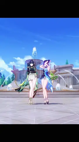 Nefer x Yelan👁️🫦👁️ #GenshinImpact #ilovetiktok #xuhuong #nefer #yelan 