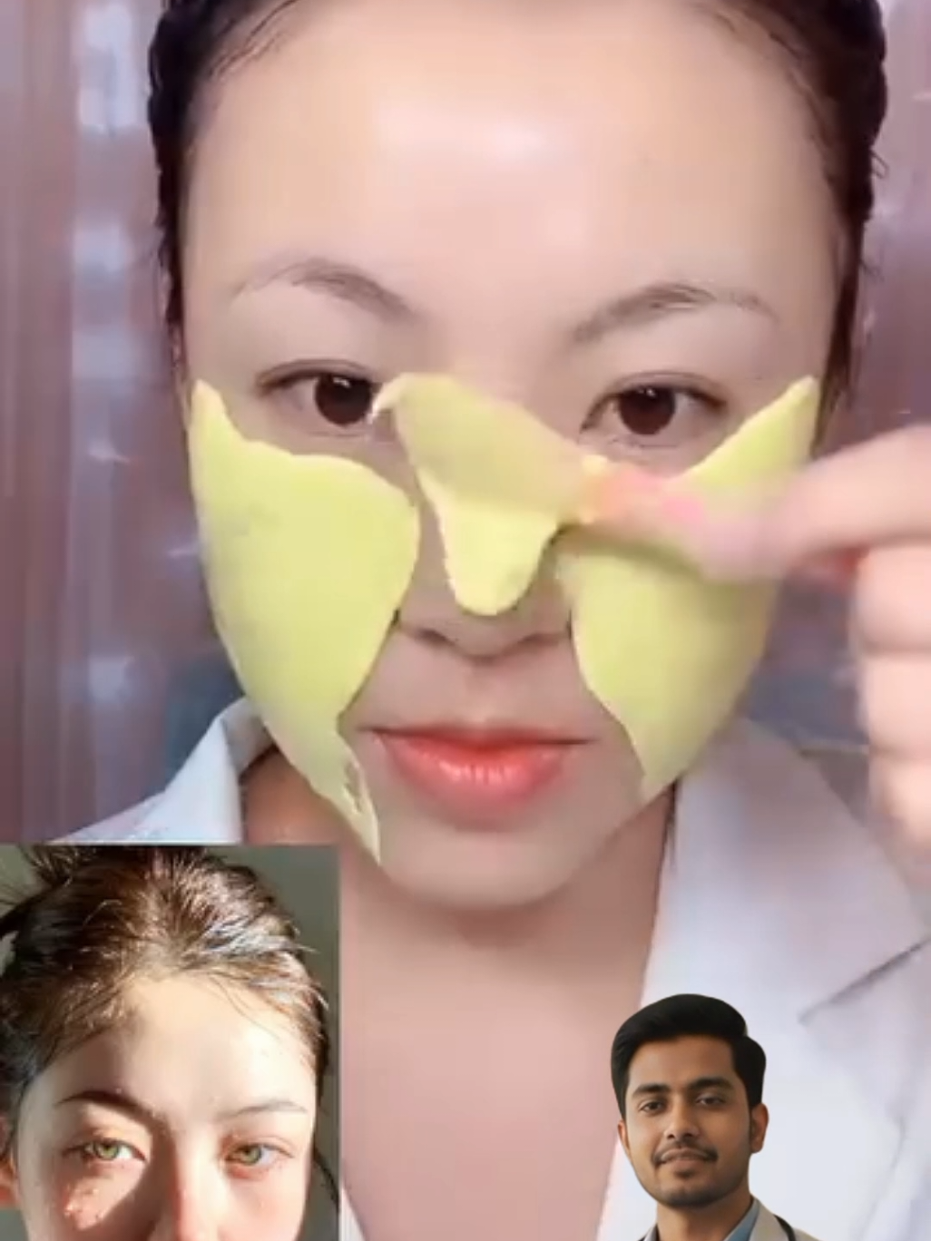 🥚 মুখে ডিম লাগাও আর পার্লারের নাম ভুলে যাও! 😱 #SkincareTips #EggFacePack #NaturalGlow #HomeRemedy #FacePack       