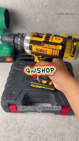 Máy khoan pin cầm tay đa năng #maykhoan #maykhoanpin #qnshop 