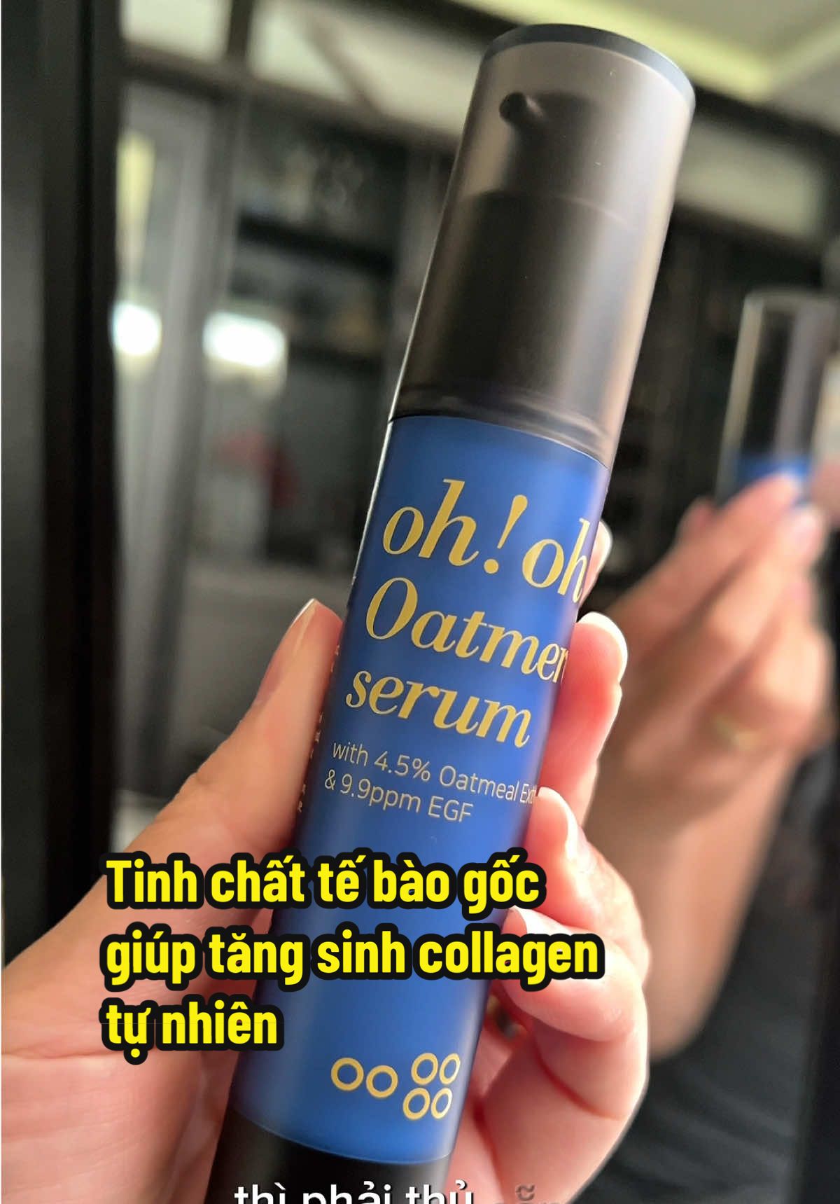 Tinh chất tế bào gốc oh! oh! giúp phục hồi và tái tạo, củng cố hàng rào bảo vệ da, giúp tăng sinh collagen và elastin tự nhiên... 😍  #oatmereserum #serumphuchoi #ohohvietnam #skincare #tiktokviral 