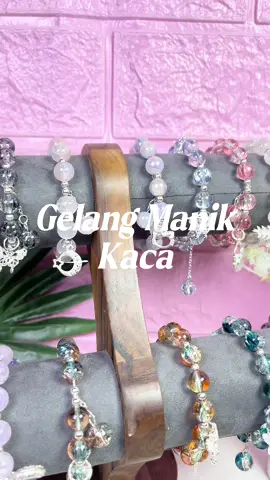 Gelang manik cantik? Adanya dimana sihhh? Di @Lily.accessories bebbb, Siapa pecinta gelangg MERAPATTTT SAYANGGG🤩😱 #gelang #manikkaca #gelangmanik #fyp #gelangkaca 