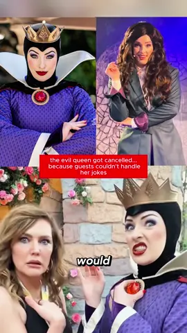 She was everyone’s favorite at Disneyland-now Disney says she’s “too mean “#disney #disneyparks #disneyland #evilqueen #snowehite 