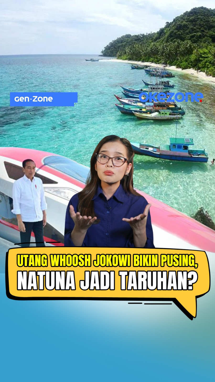 Proyek kebanggaan era Jokowi — Kereta Cepat WHOOSH — kini jadi bola panas warisan untuk pemerintahan Prabowo. Nilainya tembus ratusan triliun, bunga 3%, dan cicilan pertama jatuh tempo 2026. Tapi… dari mana uangnya bakal dibayar? 💸 Mahfud MD sempat peringatkan: kalau gagal bayar, China bisa aja minta konsesi wilayah seperti Natuna. Beneran bisa sejauh itu? Atau cuma isu politik semata? Simak monolog lengkapnya di YouTube Okezone “Utang WHOOSH Jokowi Bikin Pusing, Natuna Jadi Taruhan?” #UtangWhoosh #KeretaCepatWhoosh #UtangJokowi #WarisanJokowi