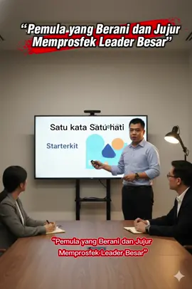 pemula yang berani dan jujur memprosfek leader besar #multilevelmarketing #mlm #MLM #networkmarketing #bisnisjaringan 