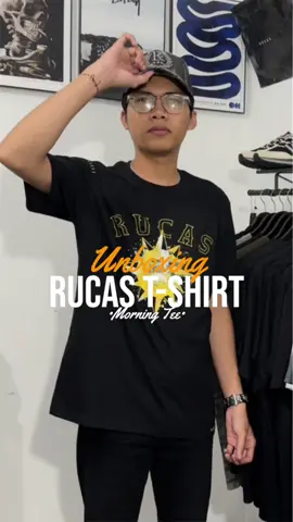 Unboxing Rucas Morning Tee ✨ #rucas #rucasofficial #rucasoriginal #promomakangajian #fyp 
