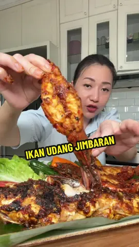 IKAN DAN UDANG BAKAR ALA JIMBARAN .. PAKE KECAPNYA YG LEGENDARIS #nanakoot #kecapudang 