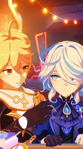 Artist 叶玲秋雨yelin #GenshinImpact #furina#aether #fyp 