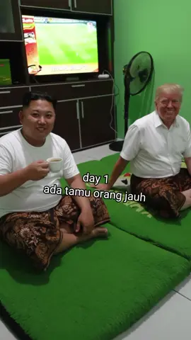 Day 1 tamu jauh datang ke rumah😭#kimjongun #donaldtrump #4u #xbcyza #fyppppppppppppppppppppppp 