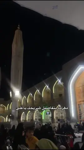 وجّهت وجهي عند بابك راجيٍ ياعلي#ضريح_لامام_علي #النجف_الأشرف #يوميات_ام_سيف #fyp #تصويري📷 