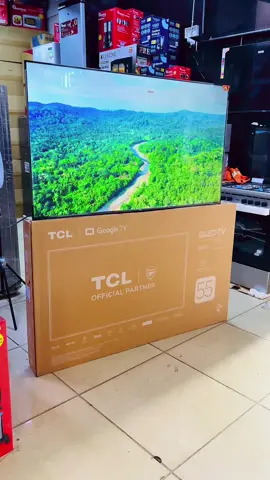 TCL 55″ T6C QLED Smart Google TV – 55T6C (New Model 2025) Features and best price in Kenya. Features: Model: 55T6C (T6C Series) QLED – Colorful Quantum Crystal Brightness: 450nit Slim & Uni-body AiPQ Processor Dolby Vision · Atmos HDR10+ HVA Panel 100% color volume Color optimization technology Slim & Metallic Uni-body AiPQ Processor: Ai contrast, Ai Clarity, Ai Motion, Ai HDR Google Meet Game Bar/Game Mode/ALLM HDR10+ Wifi, Bluetooth, RJ45 Multiple eye care Google chromecast Apple airplay Apple Home 1 Year Warranty#kenyaelectronics #kenyantiktok🇰🇪 #smarttv #googletv #tclkenya 