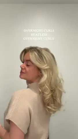 Heatless blowout method that never fails 💗💗 #results #hairtok #heatless #blowout #haircare 