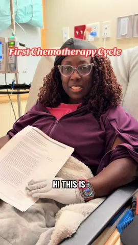 October is Breast Cancer Awareness Month. I embarked on my first cycle of chemotherapy this week, taking a courageous step towards healing, and I'm kicking off my own journey as a doctor-turned-patient, using my experience to raise awareness and support.  My current mild side effects thus far have been dry mouth, minimal nausea (thanks to medications), some constipation (TMI) 😂. Watch this video clip of my first chemotherapy treatment this week and join me in advocating for a future where everyone can thrive despite a cancer diagnosis. The Resilents - we keep moving! Video Credit @sierra_nevaduh  #BreastCancerAwareness #breastcancer #doctor #fyp #jesuslovesyou