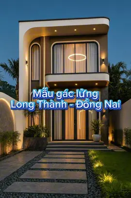 Mẫu gác lửng #xaydunglongthanh #xaydungdongnai #thietkenha #xaynhatrongoi #nhagaclung 