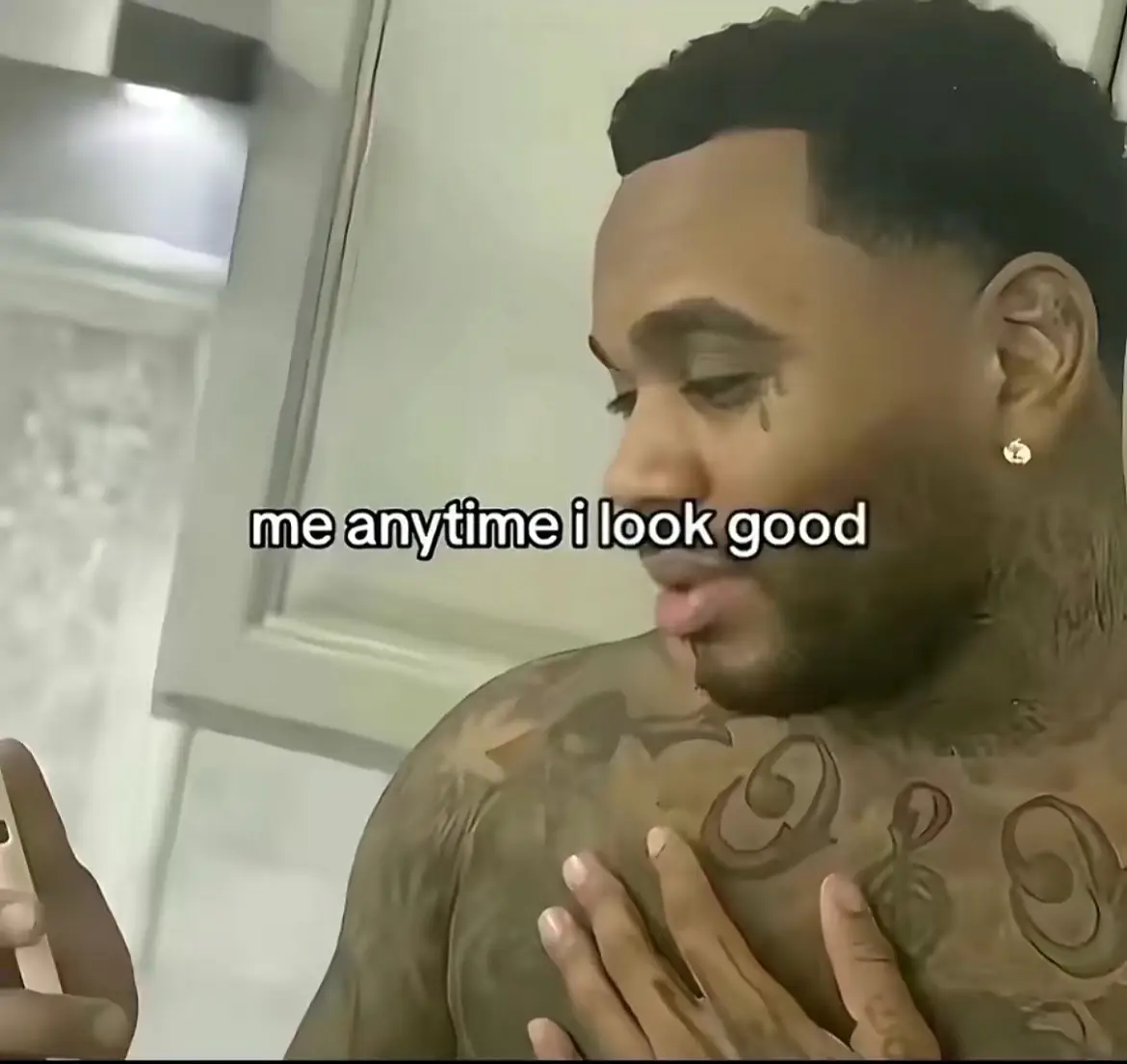 Fucked up my face yo