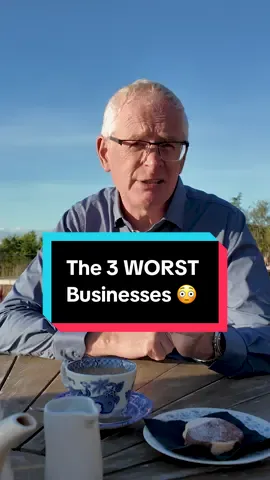 The 3 WORST Businesses #tips #advice #business #sidehustle 