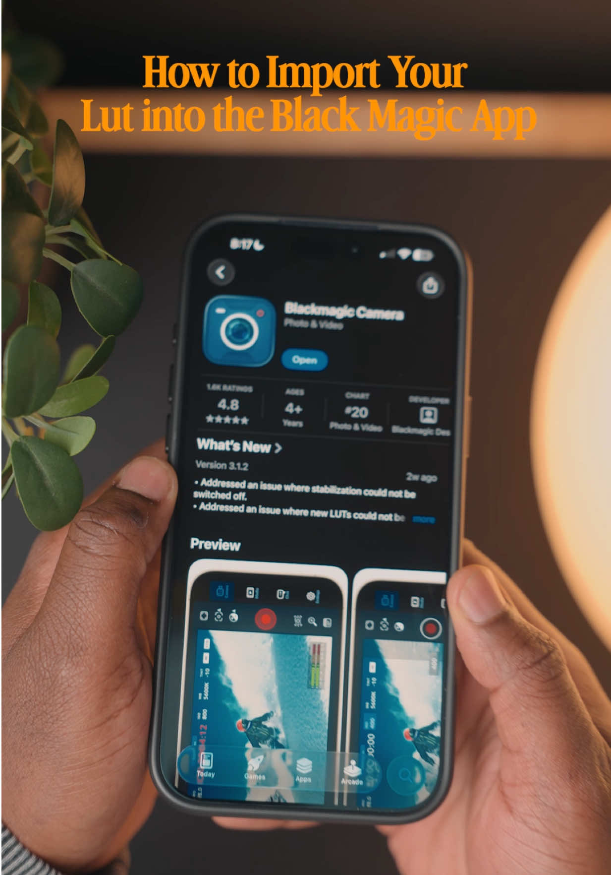 If you were ever confused on how to import your LUTs into the BlackMagic Camera App, here’s a quick tutorial on how you can do it!🫡 #camera #shotoniphone #iphone #iphonecamera