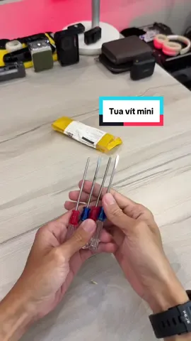 Tua vít mini có nhiều tùy chọn, loại 2 cạnh và 3 cạnh #LearnOnTikTok #muataitiktokshop #tuavitmini #anhthichdien 