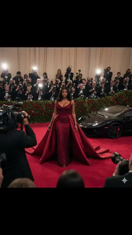 #Gemini texte copie #prompts Générez une image 8k hyperréaliste et cinématographique de la femme téléchargée avec son visage entièrement préservé. Elle porte une robe de bal de couture rouge frappante et réaliste qui tombe en cascade dramatiquement sur le sol, scintillant sous les lumières et rayonnant de riche énergie baddie. Elle marche gracieusement mais avec confiance sur un tapis rouge, sa posture dégageant un pouvoir calme et une élégance. Autour d'elle se trouvent des fans et des paparazzi excités, avec des caméras de journalistes clignotant sous le cadre, intensifiant l'atmosphère 1.2 Une Lamborghini élégante est garée à côté du tapis, amplifiant l'énergie de haut niveau. Le cadre devrait être bondé et glamour, avec un éclairage riche, des ombres spectaculaires et le classement des couleurs cinématographique d'une photo Sony A7S4 haut de gamme. Rapport d'aspect 9:16 pour le cadrage cinématographique vertical.  #ia #oumousangaré 
