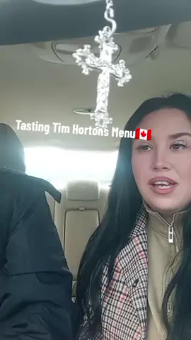 Well we come back to Tim Hortons to try their meal options and assorted doughnuts! want a taste of Canada this is where you come in the UK . Delicious #Canada #foodies #tastetest #fyp #reaction 