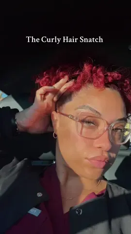 That snatch before wash day 😫😅 #fyp #curlyhair #curly #curls #curlyhairgirls 