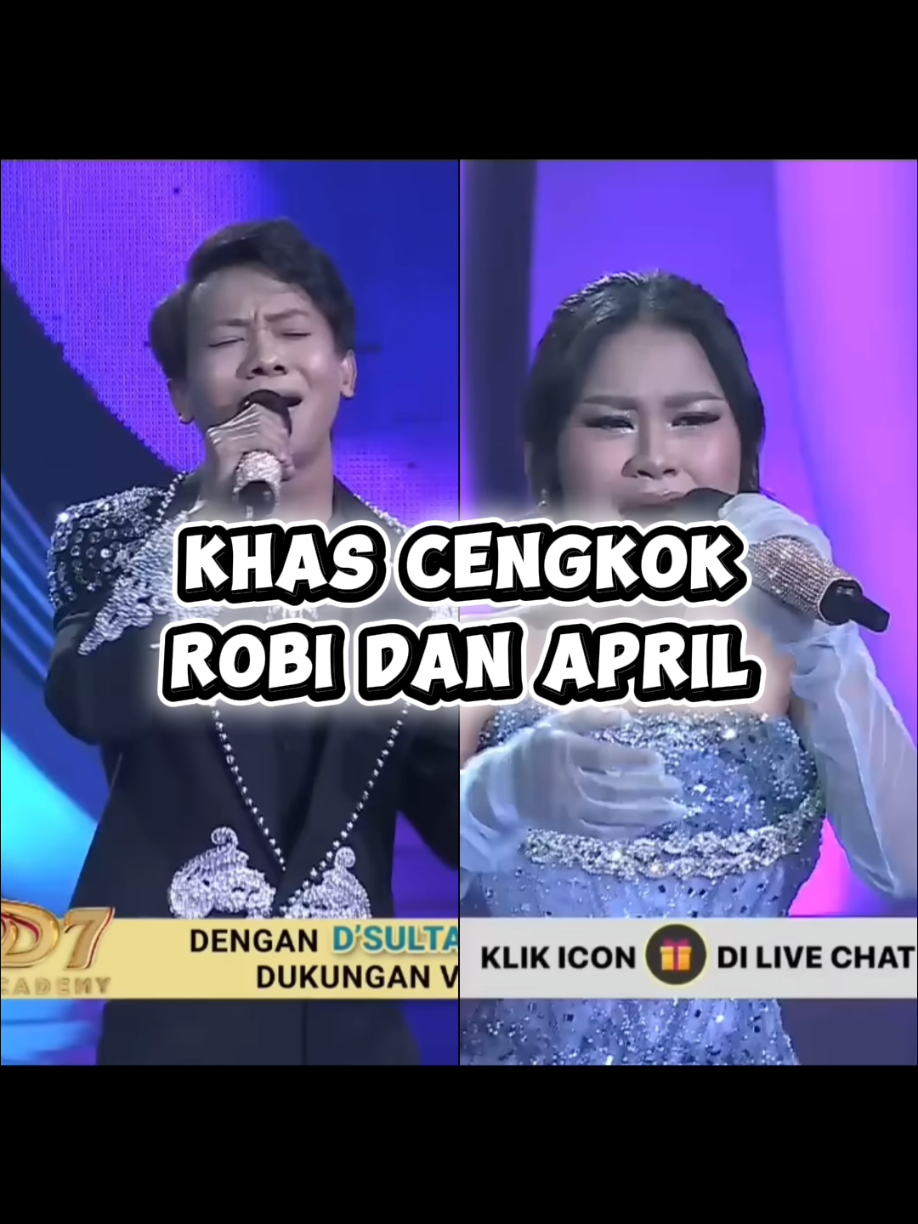 MasyaAllah merdu banget cengkok adek kakak ini🤗🫶 @da7_robi @april_2011410  #dangdutacademyindosiar #da7indosiar #da7_robi #da7_april 