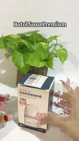 Botol susu premium berbahan kaca tebal di lapisi bawahan silicon jadi aman ya bun ada macam” ukuran ya bund  #fyp #affiliatetiktokshopviral #botolsusubayi #botolsusupremium #botolsusunewborn