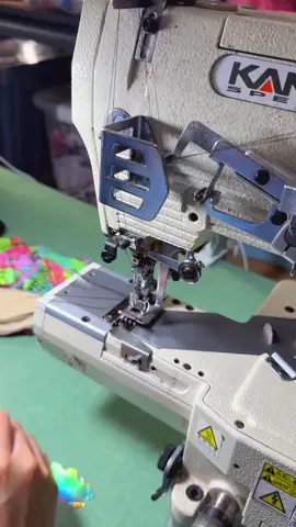 I love cover stitching because I can go faaaaaaasssstttt #sewing #swimwear 