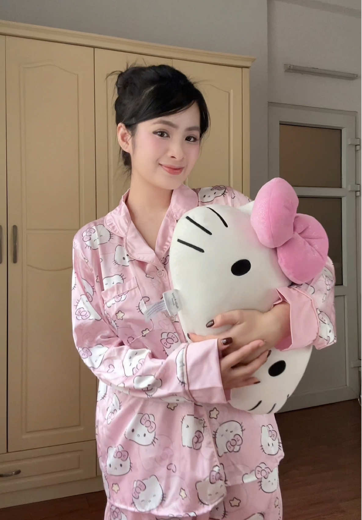 Pyjama hello kitty  #emsocday #hellokitty #kitty #pyjamahellokitty #donguhellokitty 