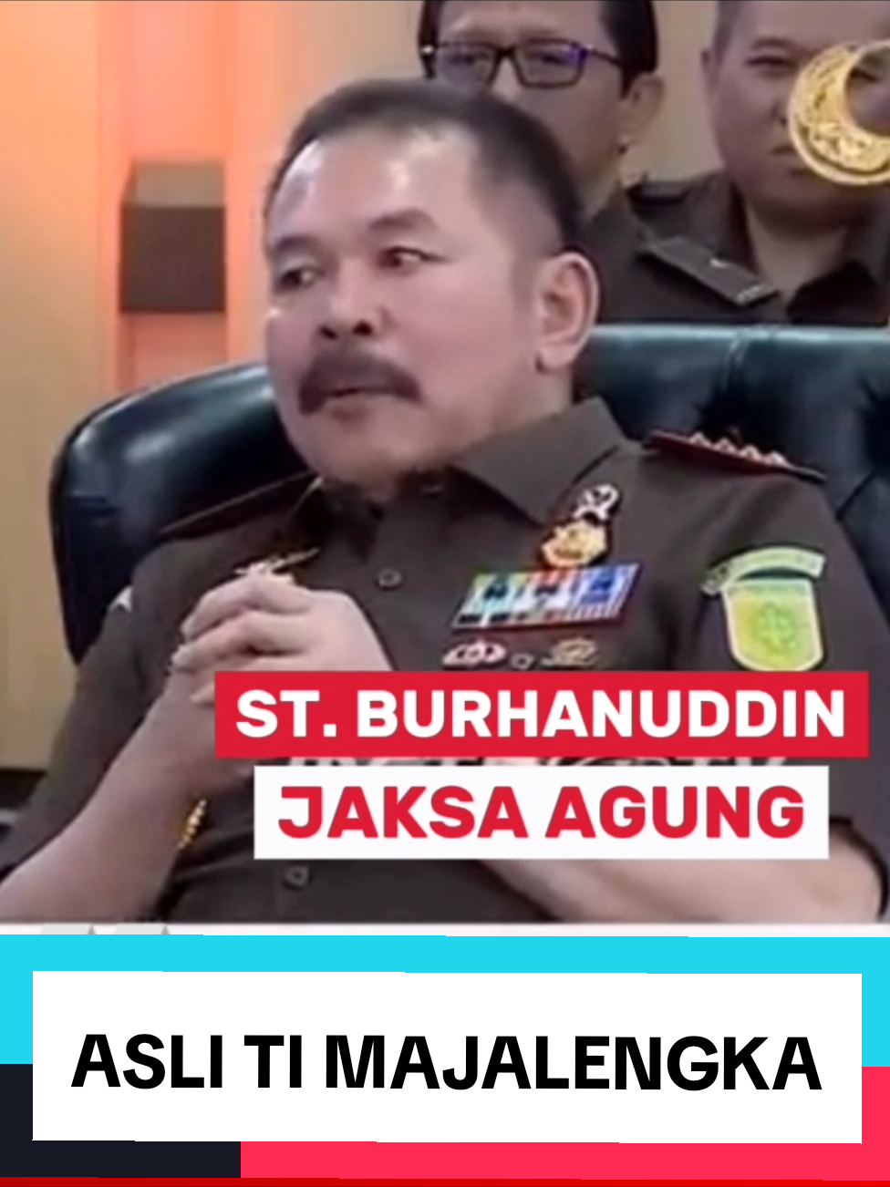 ST. BURHANUDIN ASLI DARI MAJALENGKA #stburhanuddin #jaksaagung #urangsunda #berantaskorupsi #majalengka  Source : METRO TV NEWS