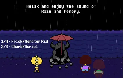 Ahh, I’m out of ideas #Undertale#deltarune#asriel#Chara#memory 