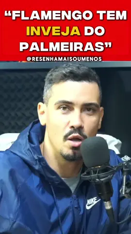 Flamenguista é INVEJOSO? 🌴  #maisoumenospodcast #palmeiras #flamengo 