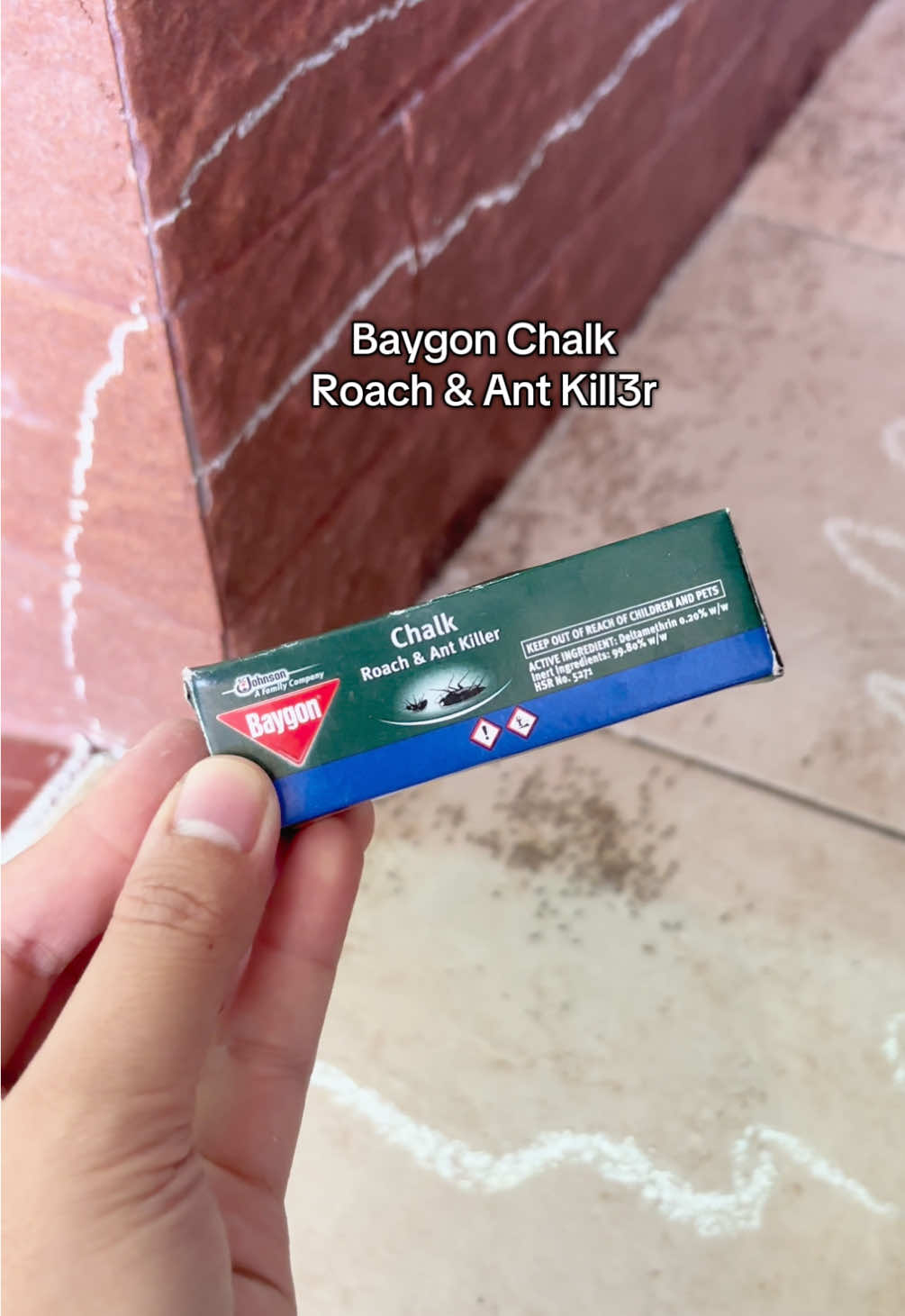 Kung problema mo ang mga langgam sa bahay, try this Chalk Roach & Ant Kill3r! Sure na washed out sila in an instant! #antkiller #cockroachkiller  #baygon #pestcontrol #fyp 