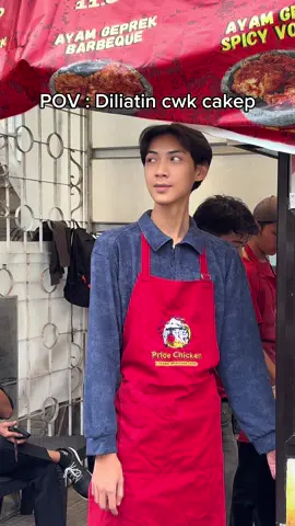 kirain mau langsung di sikat.. #PrideChicken #PrikChicken